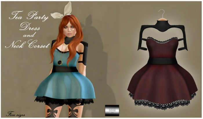 Tea Party Dress "Rose" (mesh) - even.flow