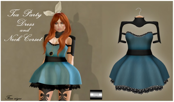 Tea Party Dress "" (mesh) - even.flow