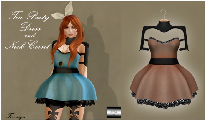 Tea Party Dress "Pink" (mesh) - even.flow