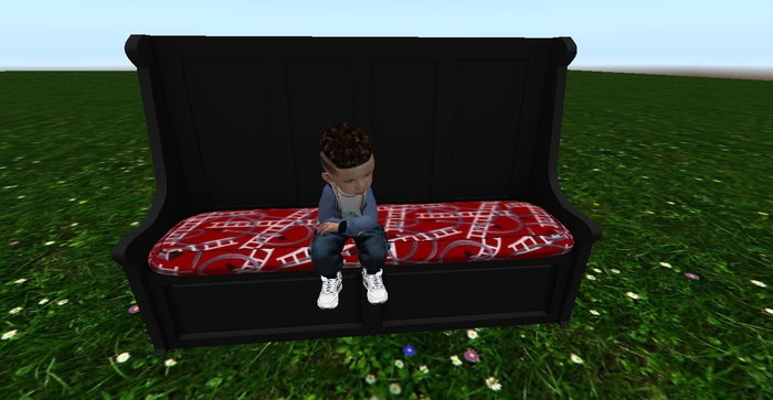 Toddleedoo fire station Bench