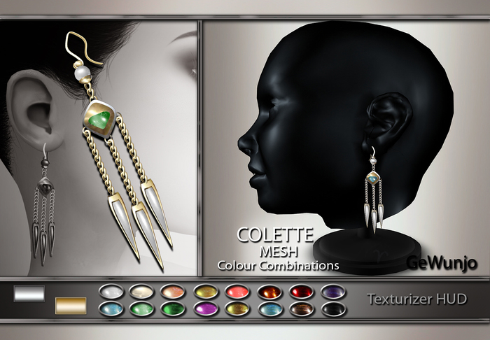 GeWunjo : COLETTE earrings