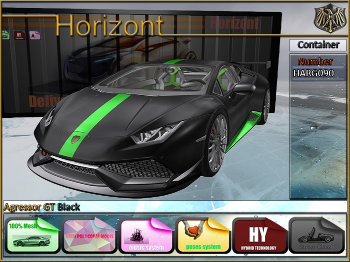 [Han] Horizont Agressor GT Black