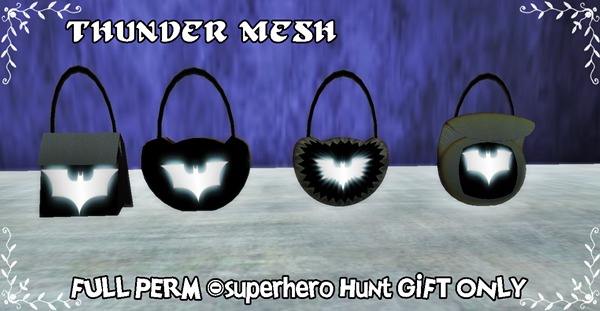 ::: THUNDER ::: Set batman bags :::