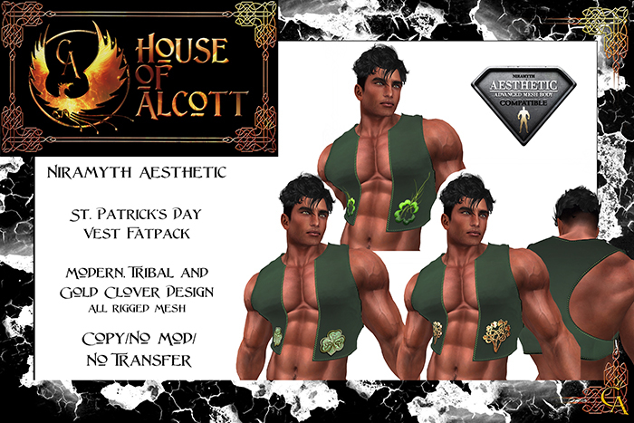 HOA St.Patrick's Day Vest Fatpack