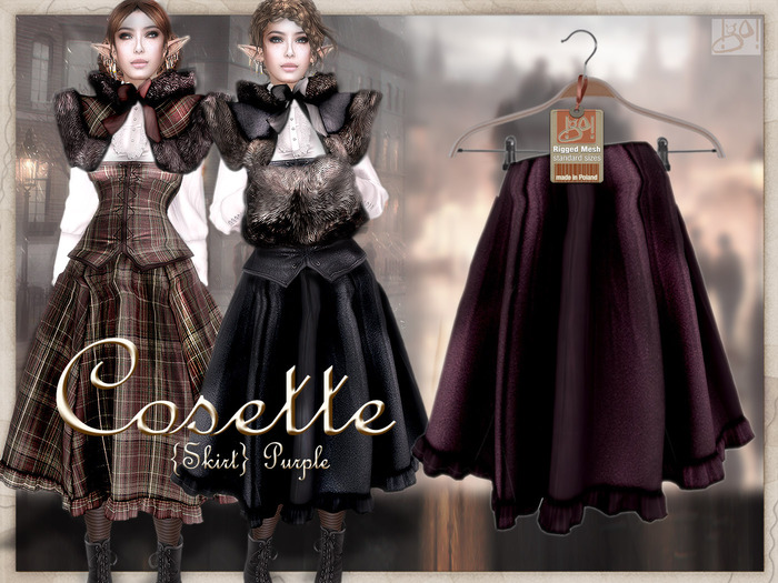 !gO! Cosette skirt - purple