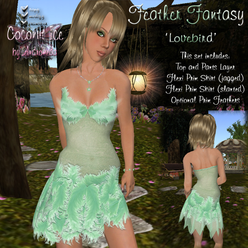 Feather Fantasy ~ Lovebird (boxed)
