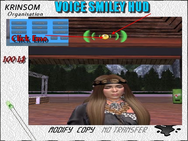 [ K.0 ] VOICE SMILEY HUD