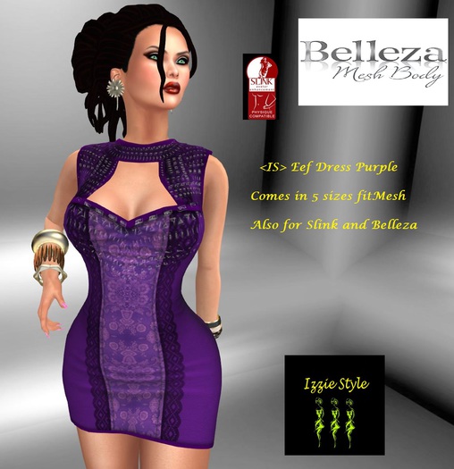 <IS> Eef dress Purple