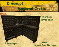 ((*DMC*)) Pharmacy corner shelf B