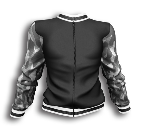 Marketplace - Bawse: Varsity Jacket Camo