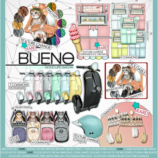BUENO-Cat - Red Brown