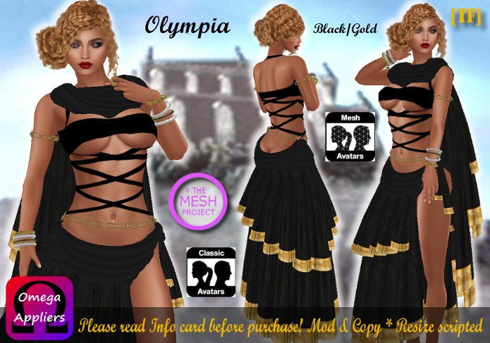 OLYMPIA -Black(BOXED)