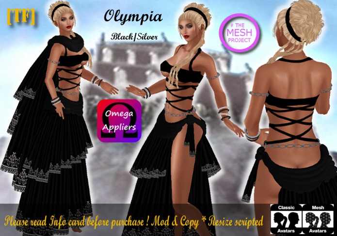 OLYMPIA-Black/Silver(BOXED)