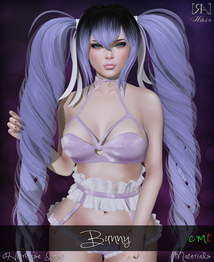 [RA] Bunny Hair - Reds