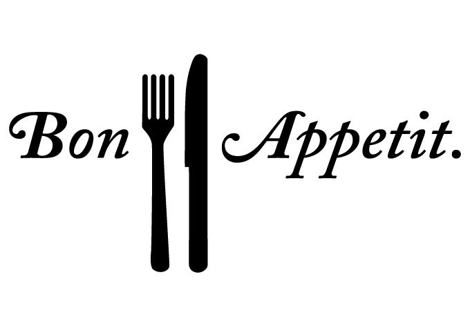 {Q-Essentials} Bon Appetit Wall Decal