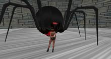 Giant Black Widow (red eyes)