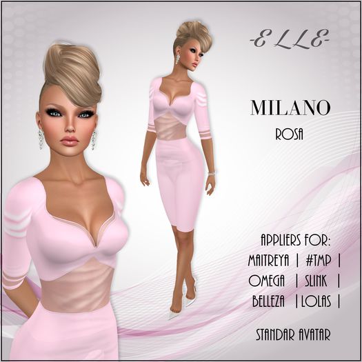 -E L L E- Milano Rosa