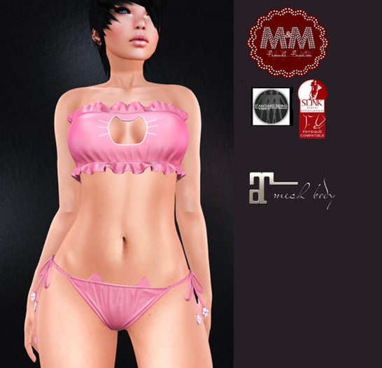 M&M-KITTY PINK