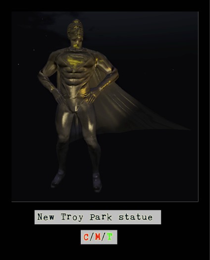 New Troy Park Statue