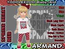 --ARMAND-- SPRING HEART - RED