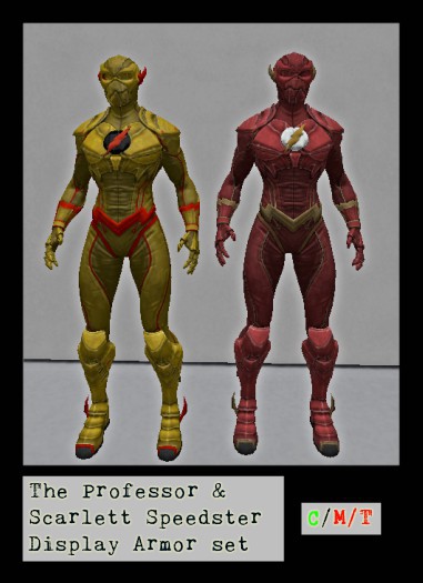 [mesh effect] prof & scar display