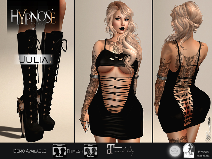 HYPNOSE - JULIA BLACK OUTFIT