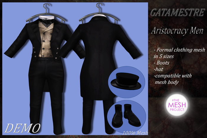 ::GATAMESTRE:: Mesh -  Aristocracy Men - DEMO