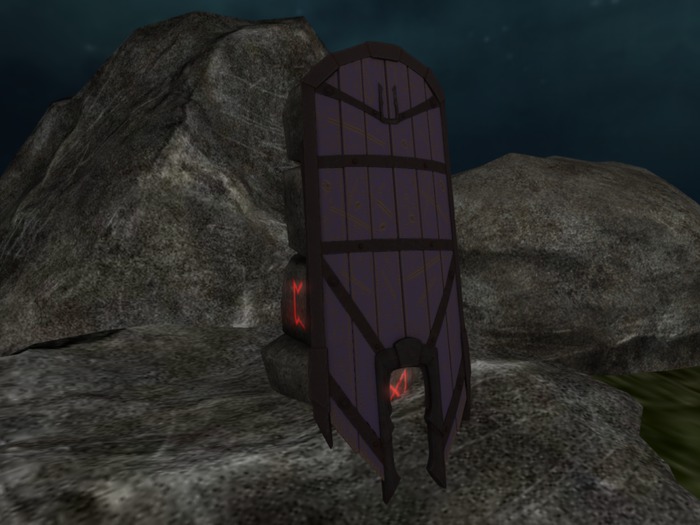 ~/Ethos/~ Battered Tower Shield (Violet)