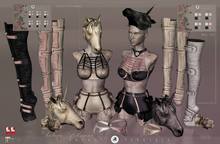 .ET. Vintage Romance Boots Rose ( Maitreya / Hourglass / Physique )