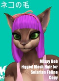 KO-H Solarian Feline Missy Bob - pink