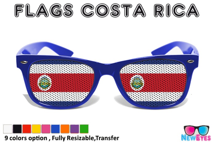 New Eyes Flags Costa Rica