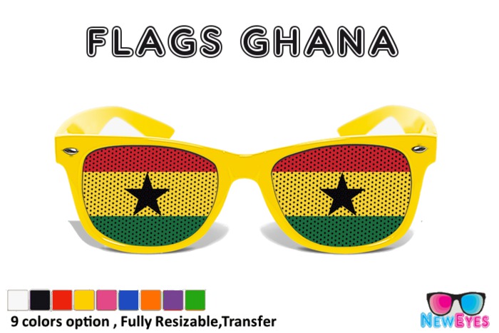 New Eyes Flags Ghana