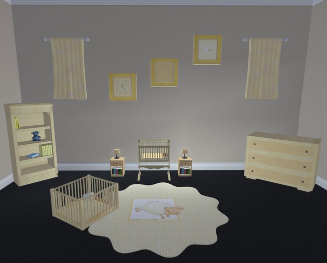 Little Moon~Yellow Sheep Bedroom Set