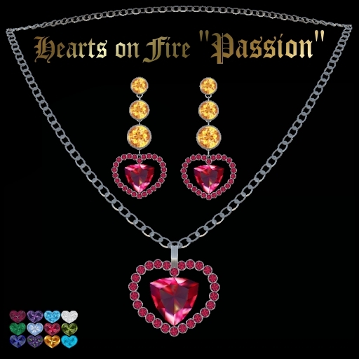 Ashira's Hearts on Fire - Passion (Silver)