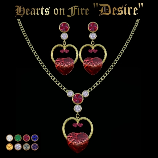 Ashira's Hearts on Fire - Desire (Gold)