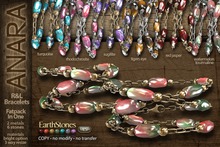 EarthStones Anara Bracelets (wear to open)