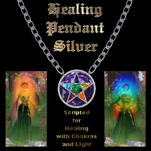 Healing Pendant - Silver