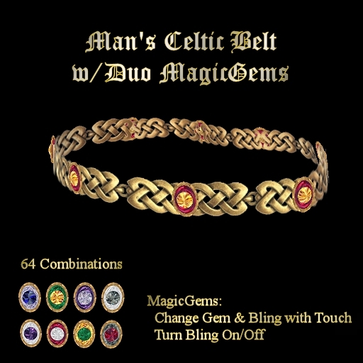 Ashira's Aerie - Man's Celtic Belt
