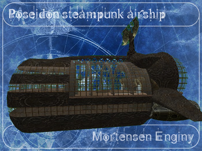 Poseidon steampunk airship *NOW COPY MOD*
