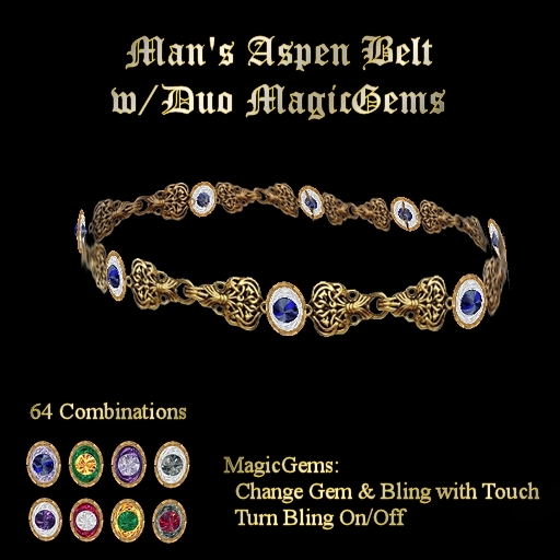 Ashira's Aerie - Man's Aspen Belt