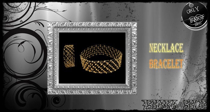 NECKLACE AND BRACELET GOLD