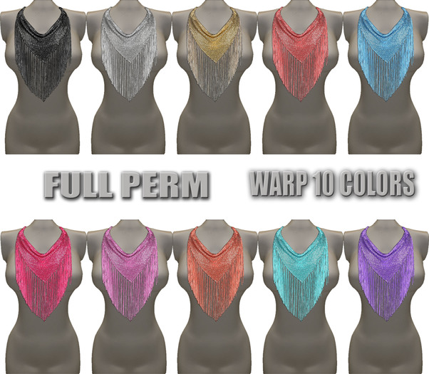 SaGa Design FULL PERM Warp 10 Colors