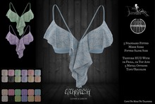 [Etchaflesh] Lacie Frill Top *Fitted*Slink* 
