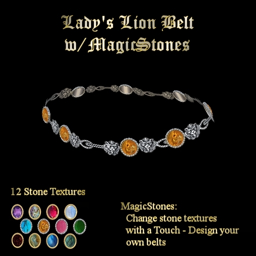 Ashira's Aerie - Lady's Lion Belt
