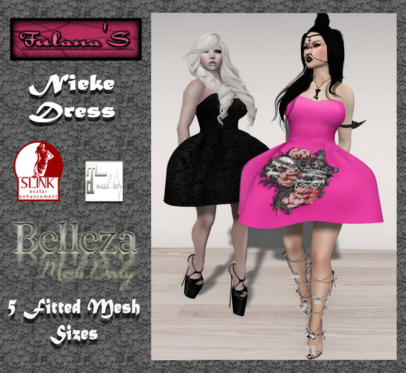 ::Fulana'S:: Nieke Dress - Pink