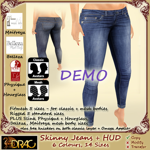 [Drac] Skinny Jeans (DEMO)