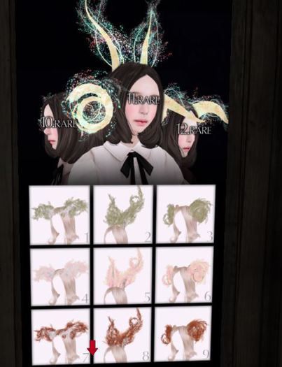 *alirium* pan's horns: 12 RARE