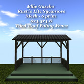 Ellie Gazebo Rustic Lite Sycamore