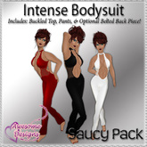 *Awesome Designs Intense Bodysuit Saucy 3 Pack