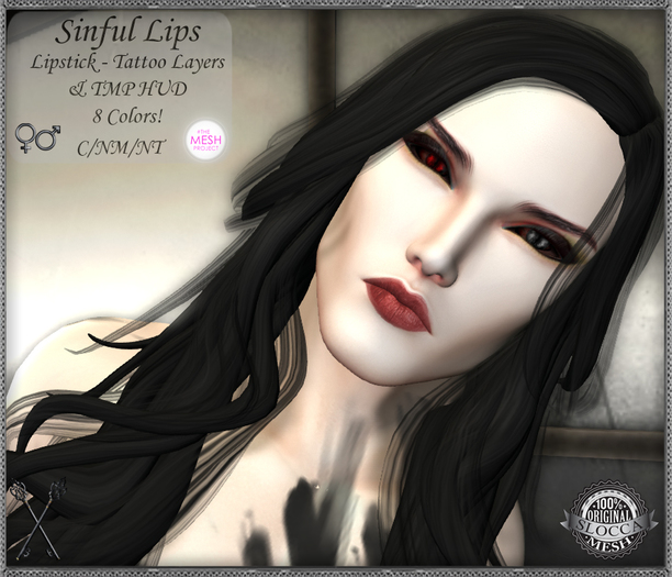 ~*S.E.*~ Sinful Lips - Fatpack (TMP + Tatto Layers)